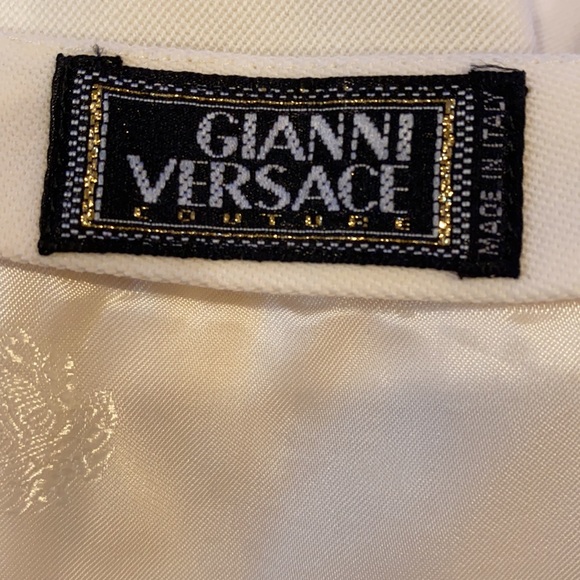 Gianni Versace Couture wool mini skirt, size S